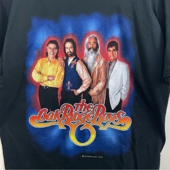 Vintage 1996 Oak Ridge Boys Tour Tee T-Shirt - Picture 2 of 6
